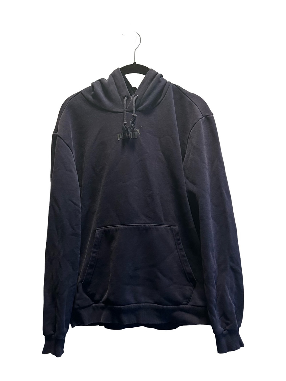 Puma Men's Navy Hooded Sweatshirt Hoodie